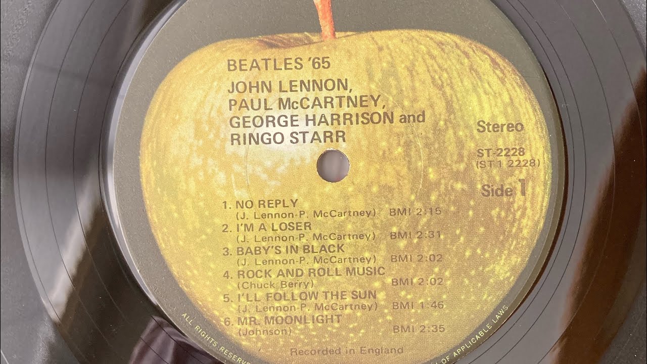 The Beatles Vinyl LPs on Apple Records US Only