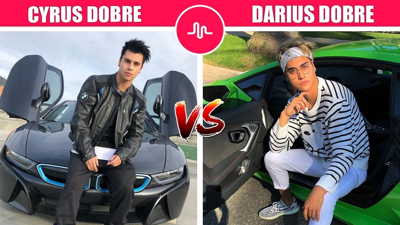 Cyrus Dobre Vs Darius Dobre ( Romanian Youtubers Battle ) Musically Compilation