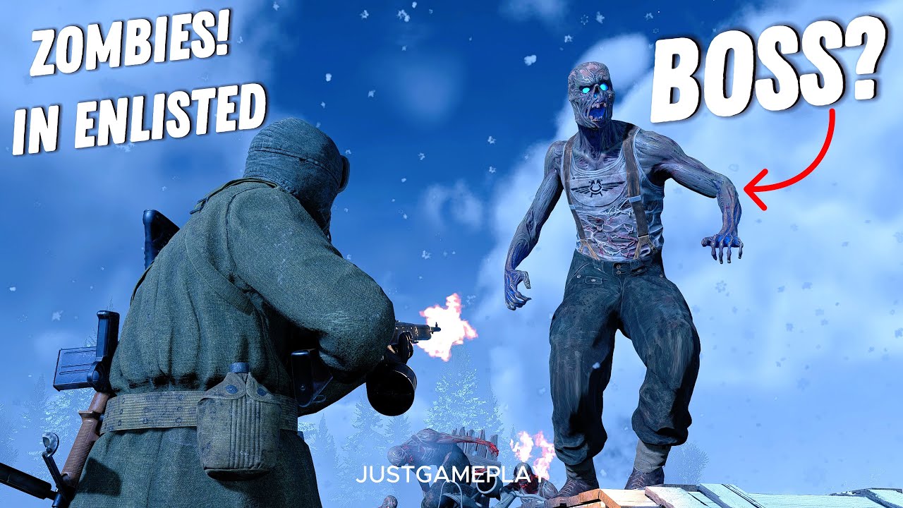 Zombies in Enlisted - Part 2 | Event Breaking Dead Gameplay