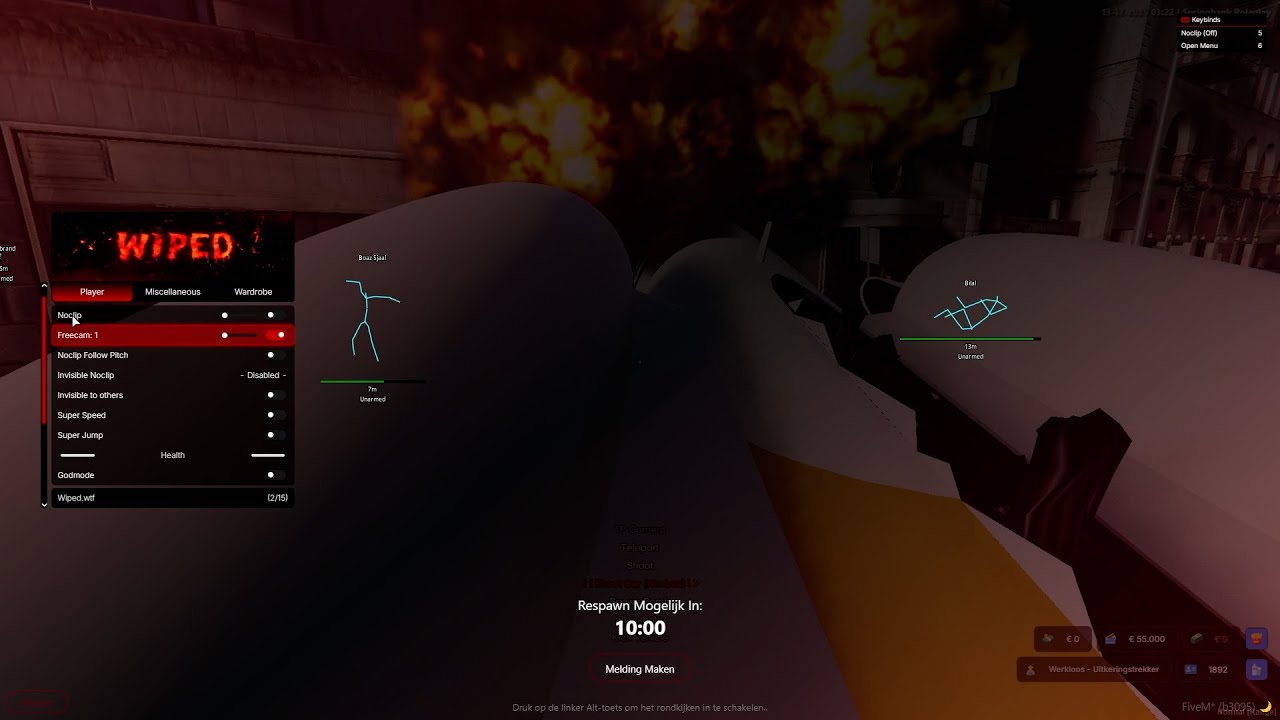 When FiveM Players Meet Wiped Mod Menu 😈