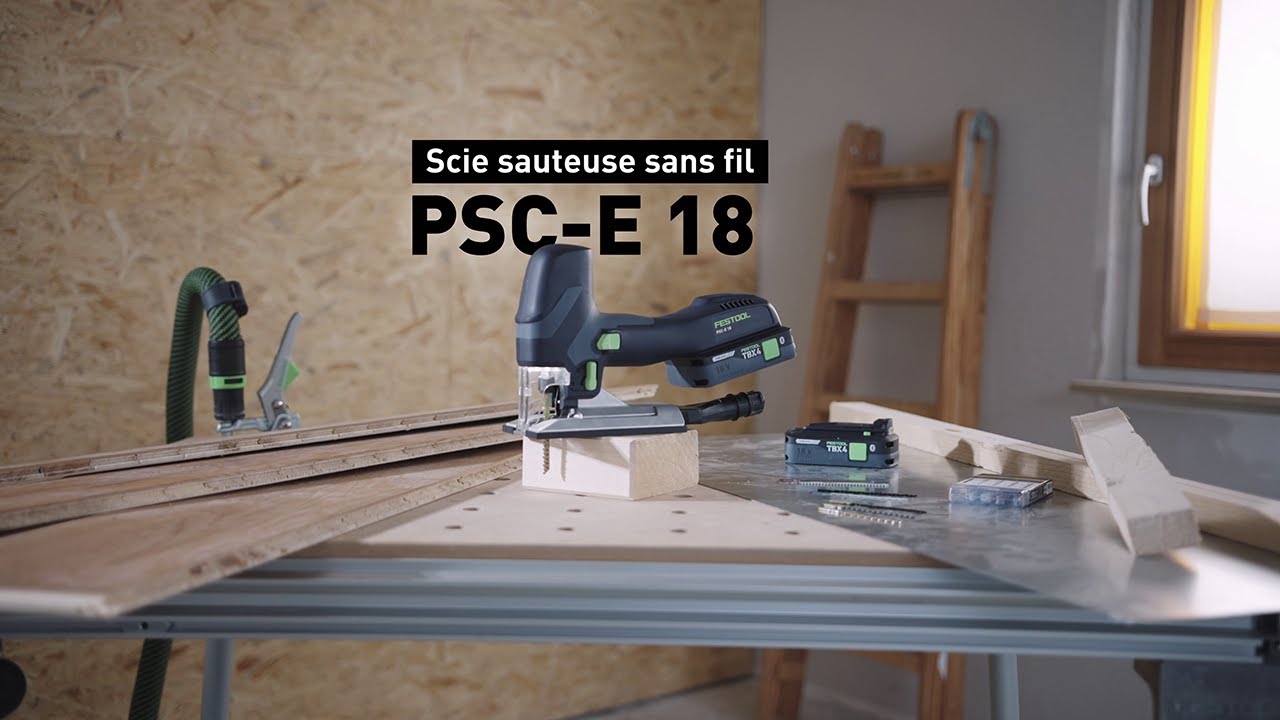 Scie sauteuse sans fil PSC-E 18