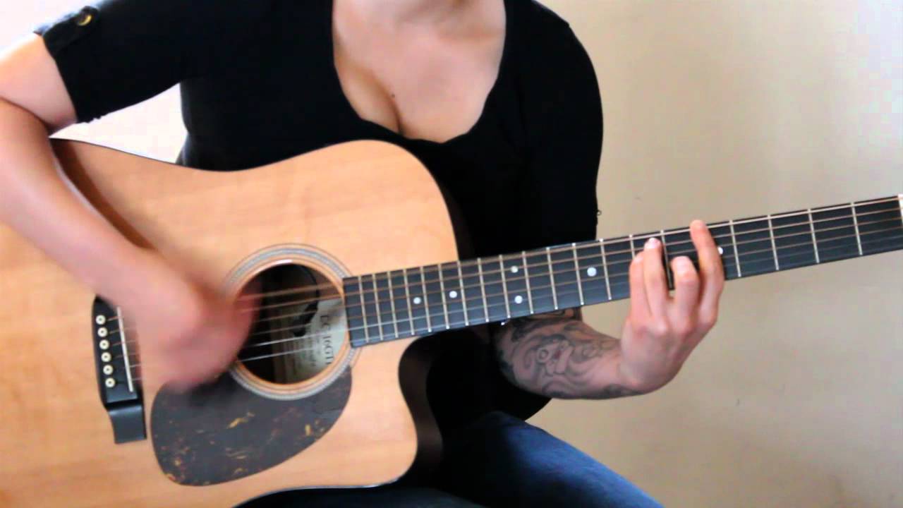 How to play One Thing by One Direction on guitar (Acoustic version)- Jen Trani