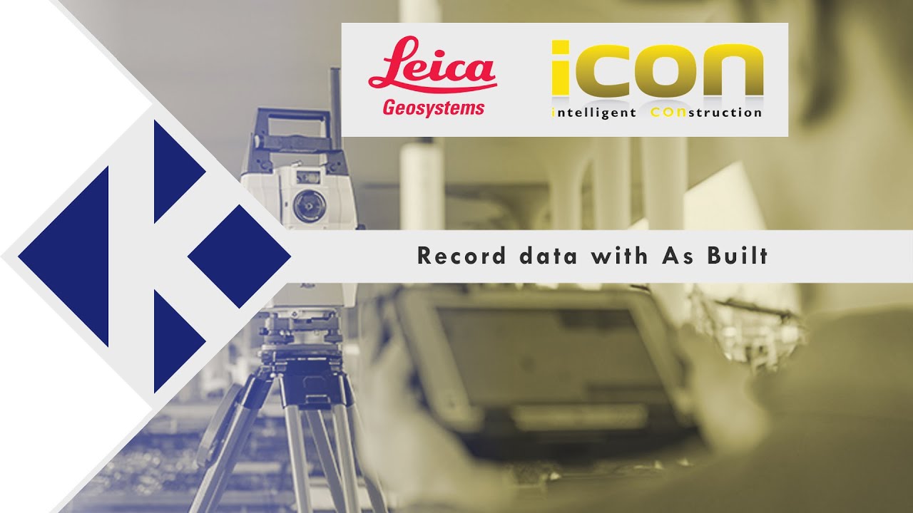 Leica iCON | Record data with As Built