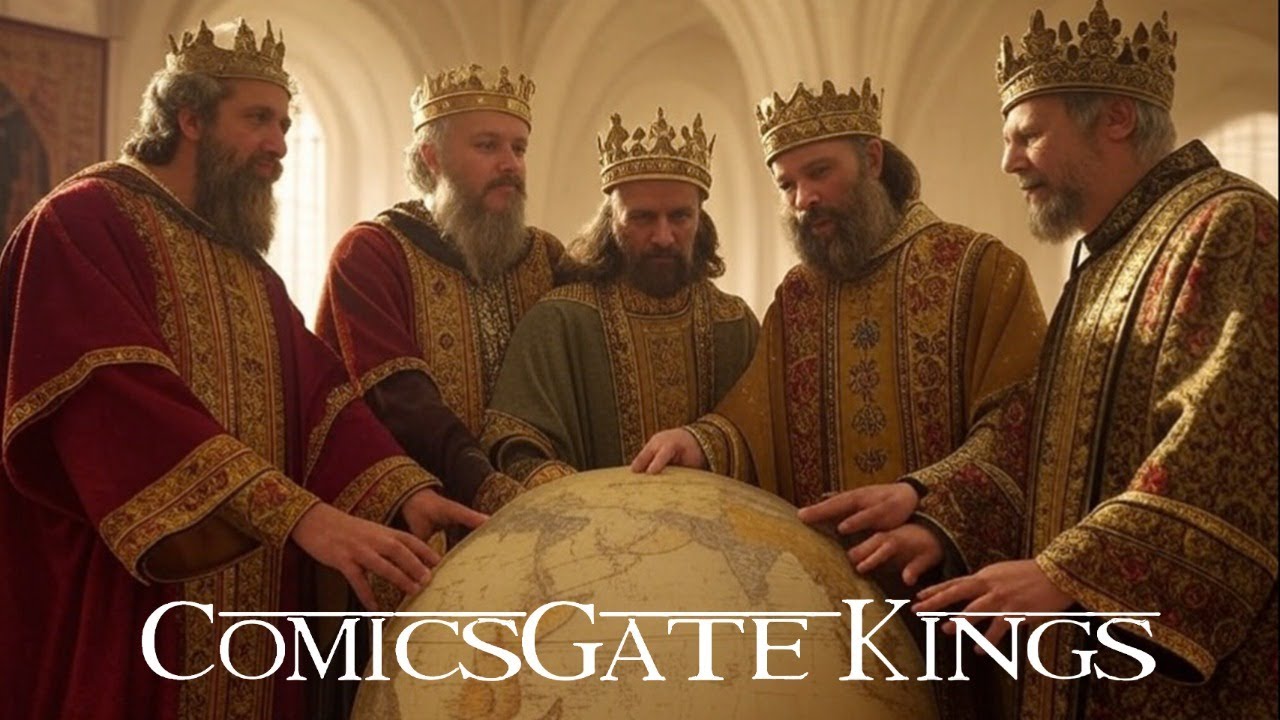 COMICSGATE KINGS!  Let's draw COMICSGATE vs. BIG TWO VILLAINS.