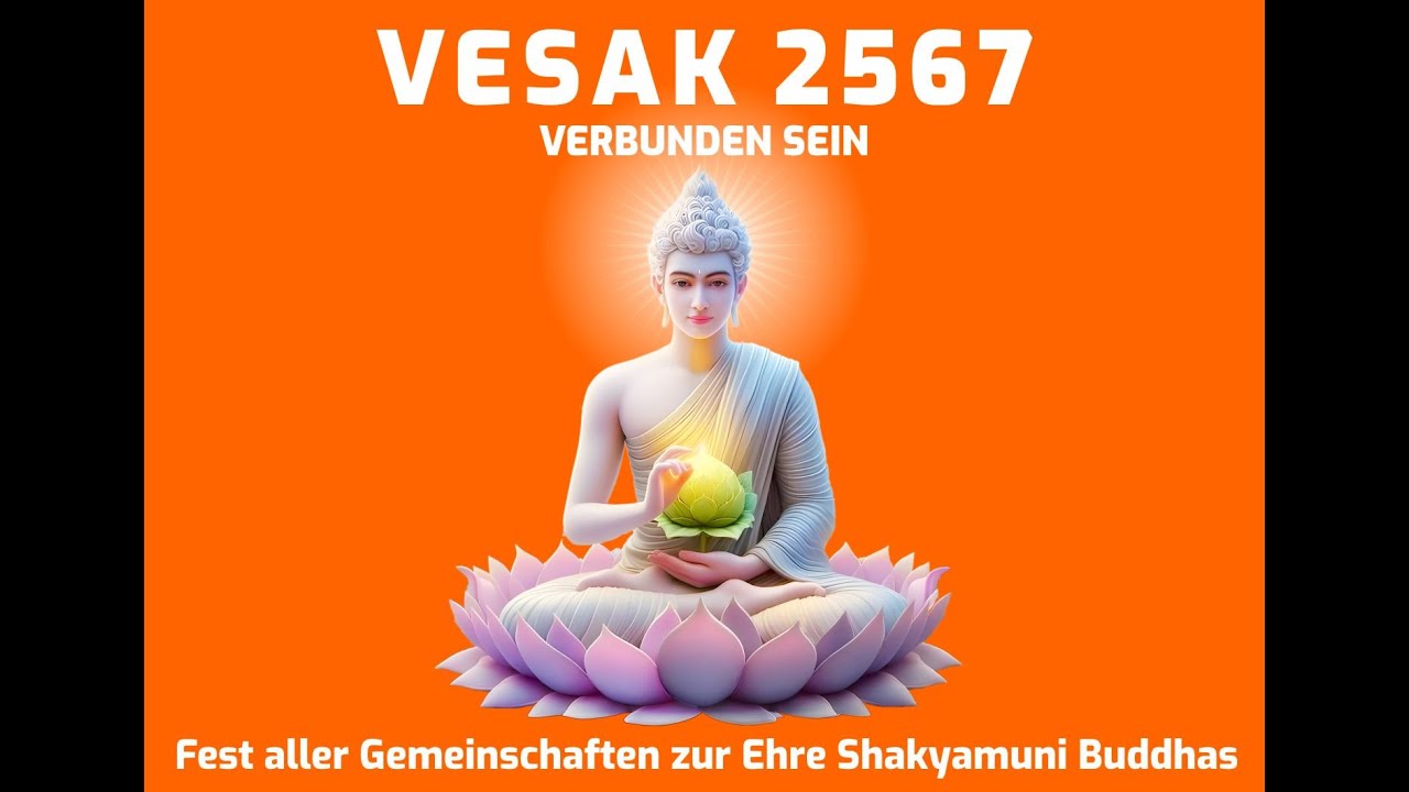 VESAK 2567 Berlin Brandenburg am 1. Juni 2024 im Fo Guang Shan Tempel