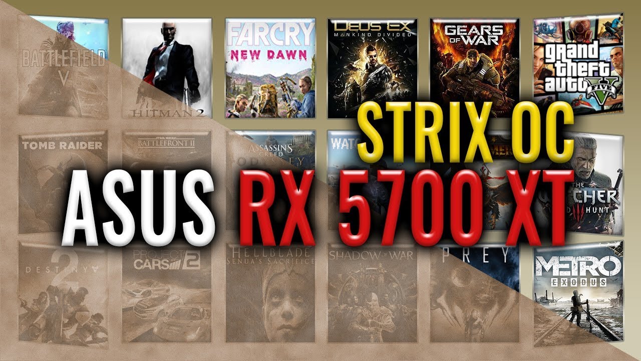 ASUS RX 5700 XT STRIX OC Benchmarks vs Every GPU &ndash; Roundup REVIEW