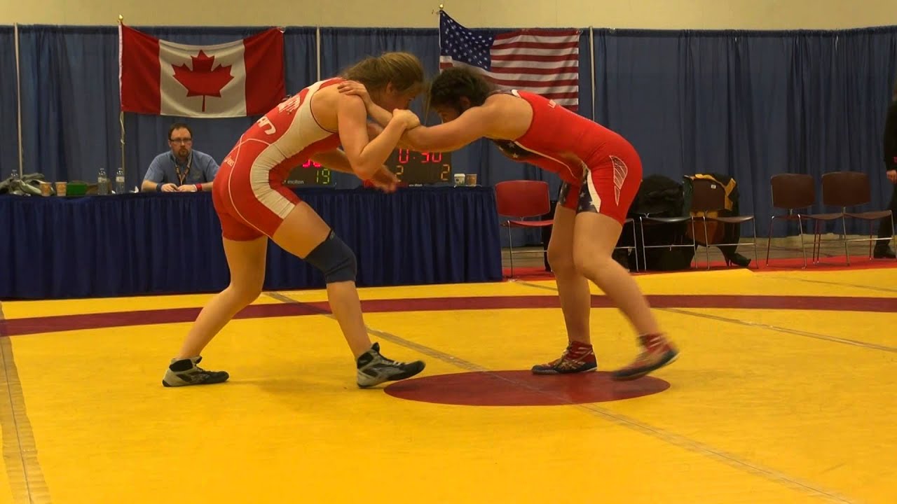 2015 Nordhagen Classic JR Jessica Broullette (Brock 59kg) vs Caterina Lopsinger (67kg CADET)