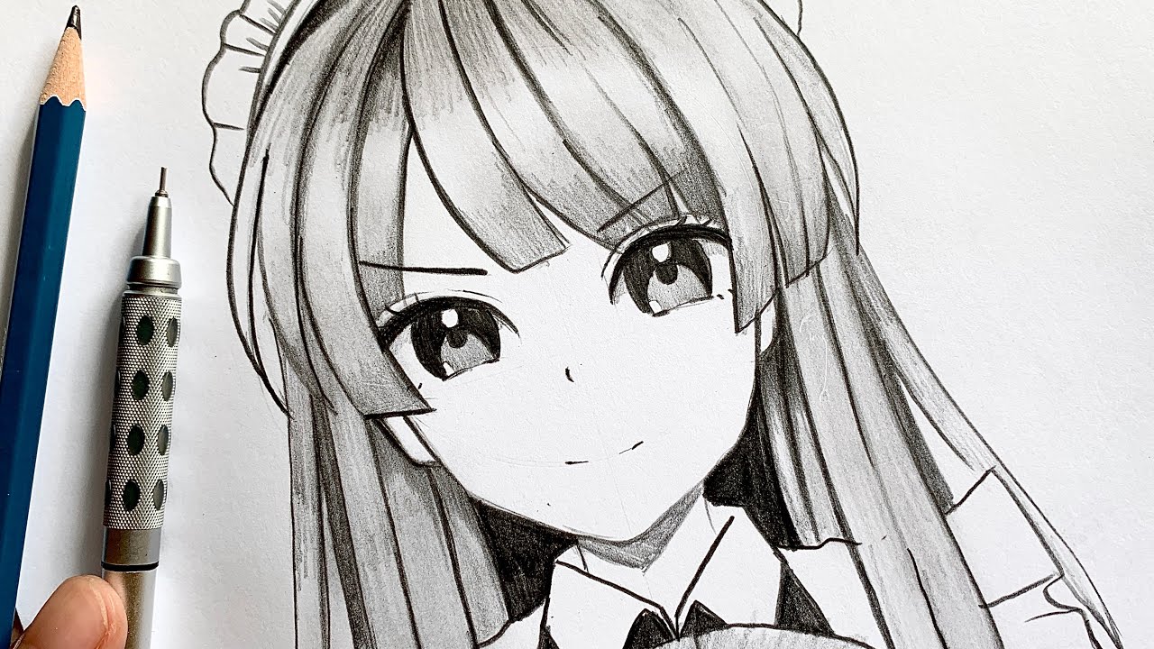 How To Draw Anime Girl (Anime Drawing Tutorial)