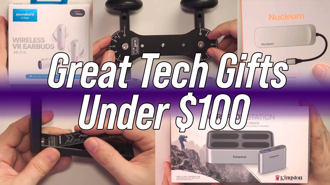 Great Holiday Gifts Under $100 for Tech Nerds, Content Creators, Streamers and More!