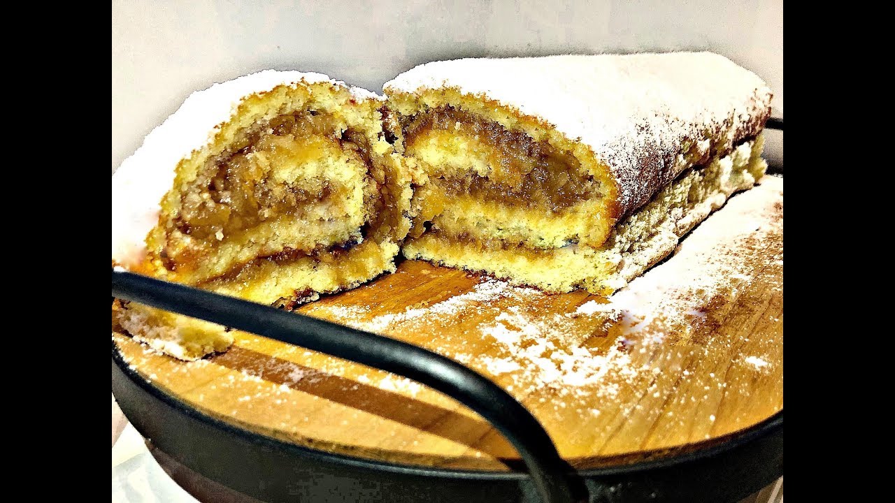 Rollat me Molla i Thjesht dhe me Pak Përbërës - Yapımı Kolay ve Çabuk Elmalı Rulo