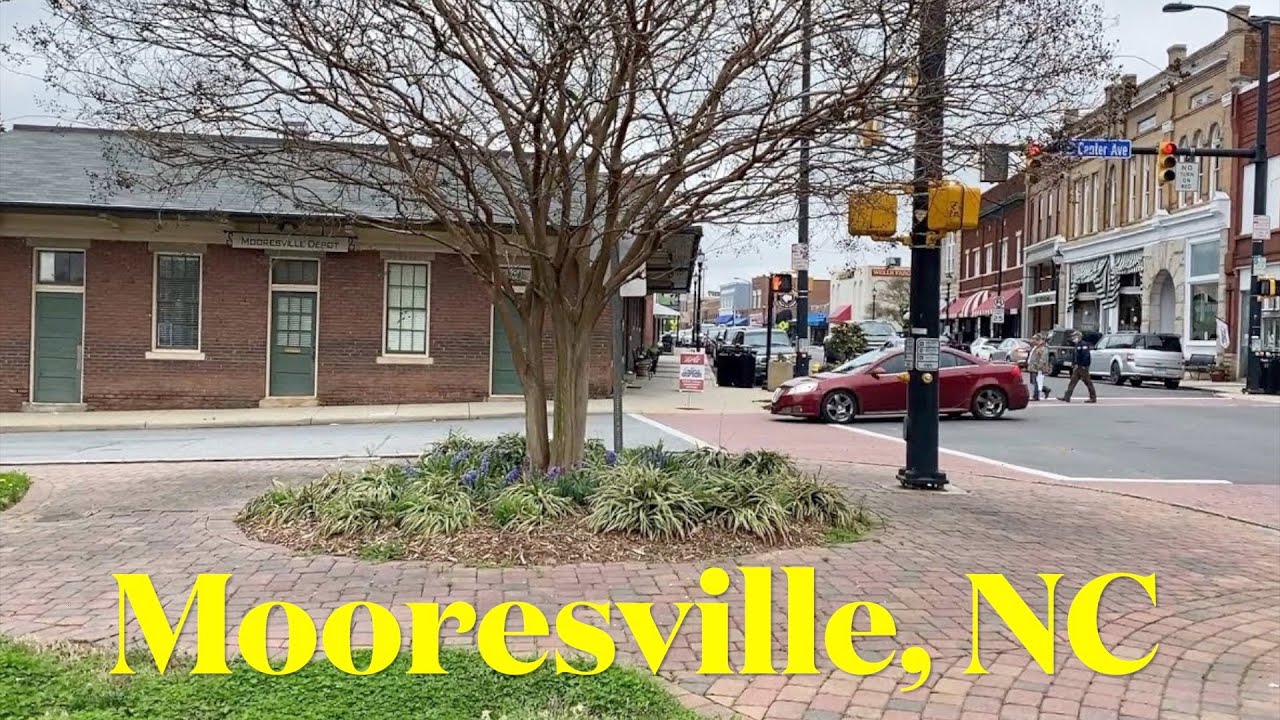 Mooresville | Town Center Walk Through |  Visit, shop, eat, move to, or start a business