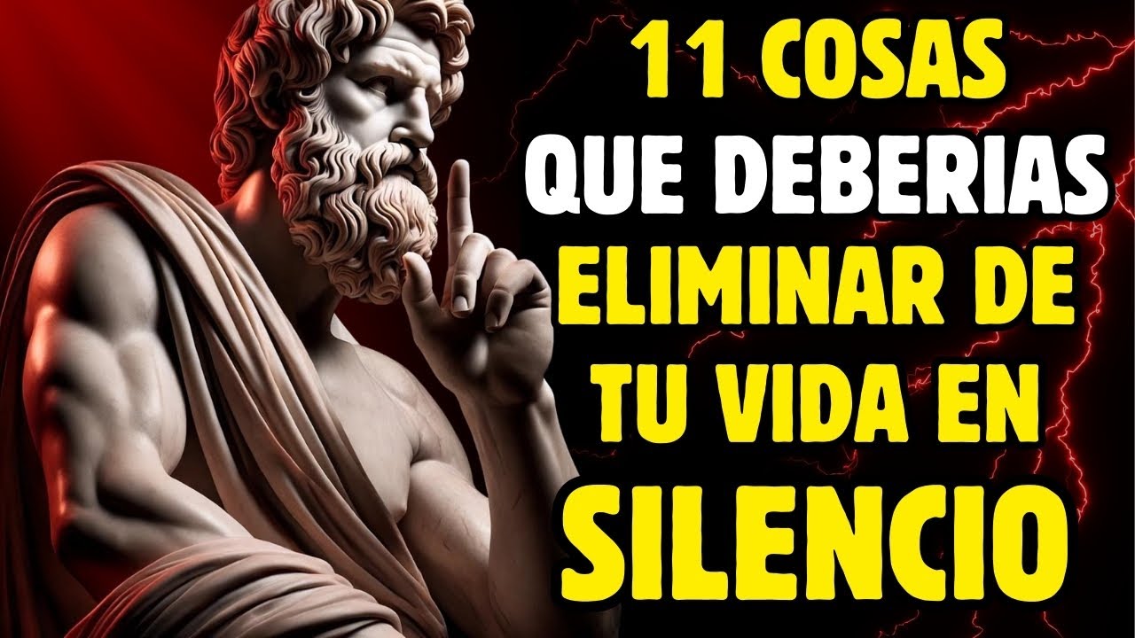 11 hábitos que debes eliminar en silencio | Lecciones de Marco Aurelio