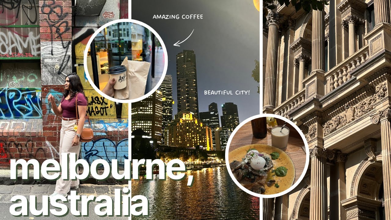 48 hours in Melbourne ☕️ | breakfast places, victoria market, city views and amazing coffee!