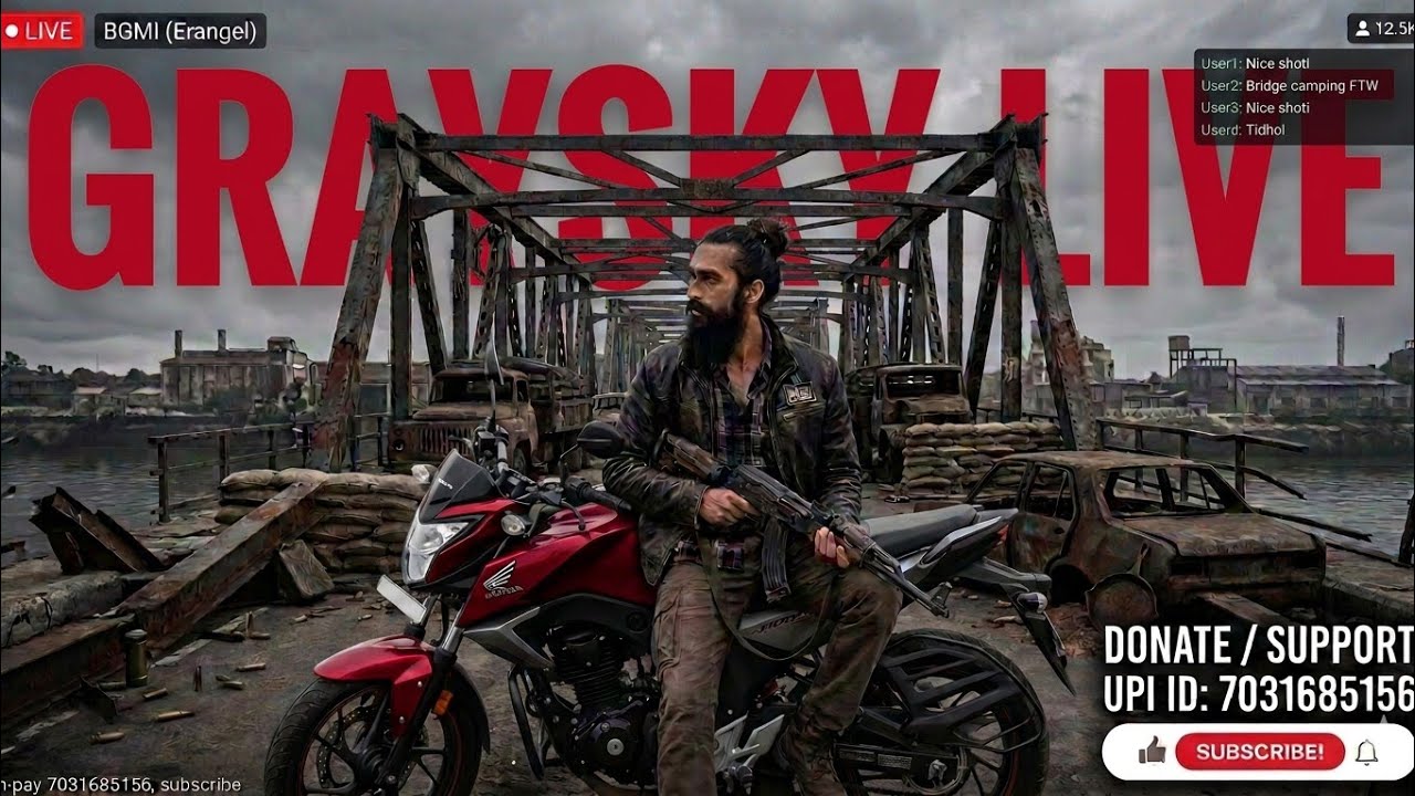 GRAYSKY LIVE | একটি নতুন পথ চলা, আপনাদের সাথে | BGMI Gameplay