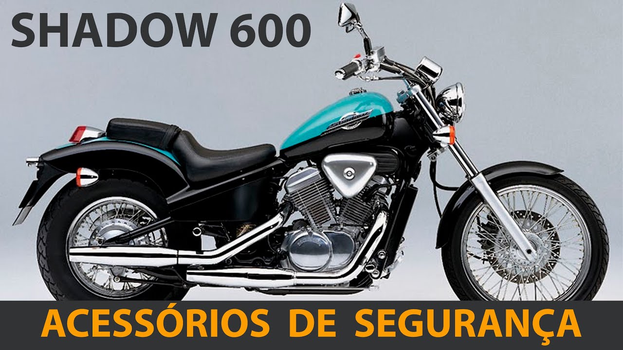 Shadow 600 - Os 3 Acessórios mais Importantes que você deve ter na Moto | Shadowzeiros do Brasil 🇧🇷