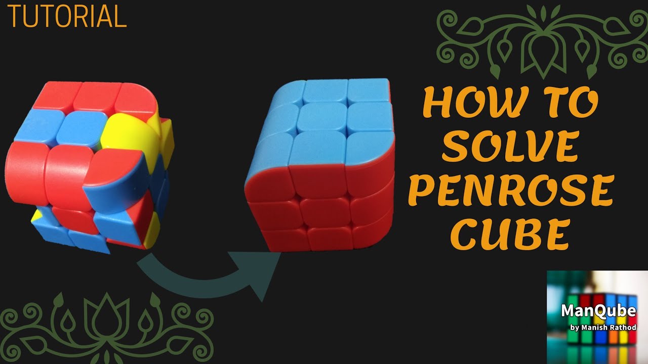 Penrose cube Tutorial | Penrose cube last layer |  How to solve Penrose cube | Penrose cube