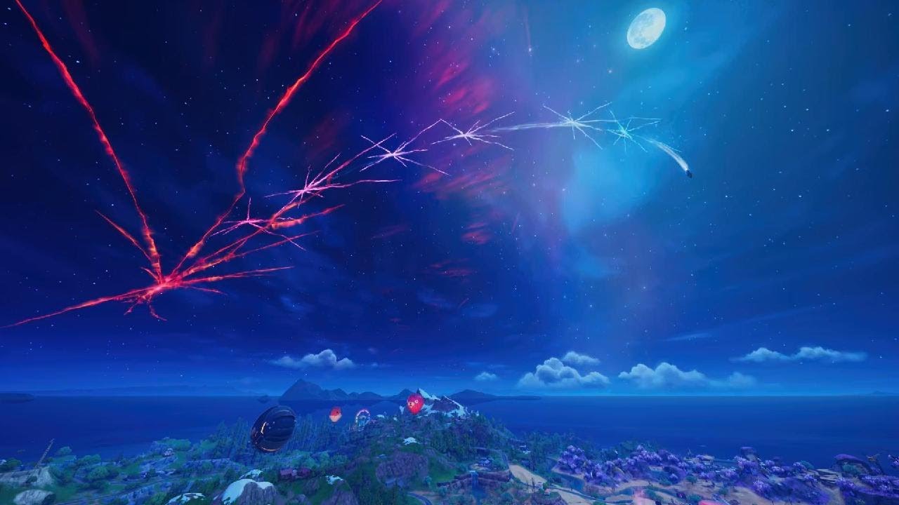 Fortnite ROCKET LANDING EVENT replay