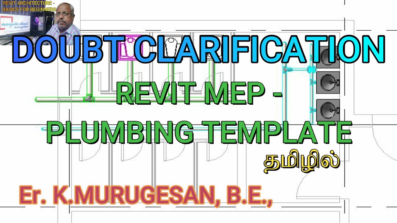 CREATING PLUMBING TEMPLATE IN REVIT MEP IN TAMIL