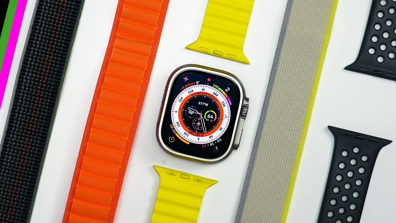 Все ремешки Apple Watch ULTRA! Trail Loop, Alpine Loop и Ocean Band... В сравнении!