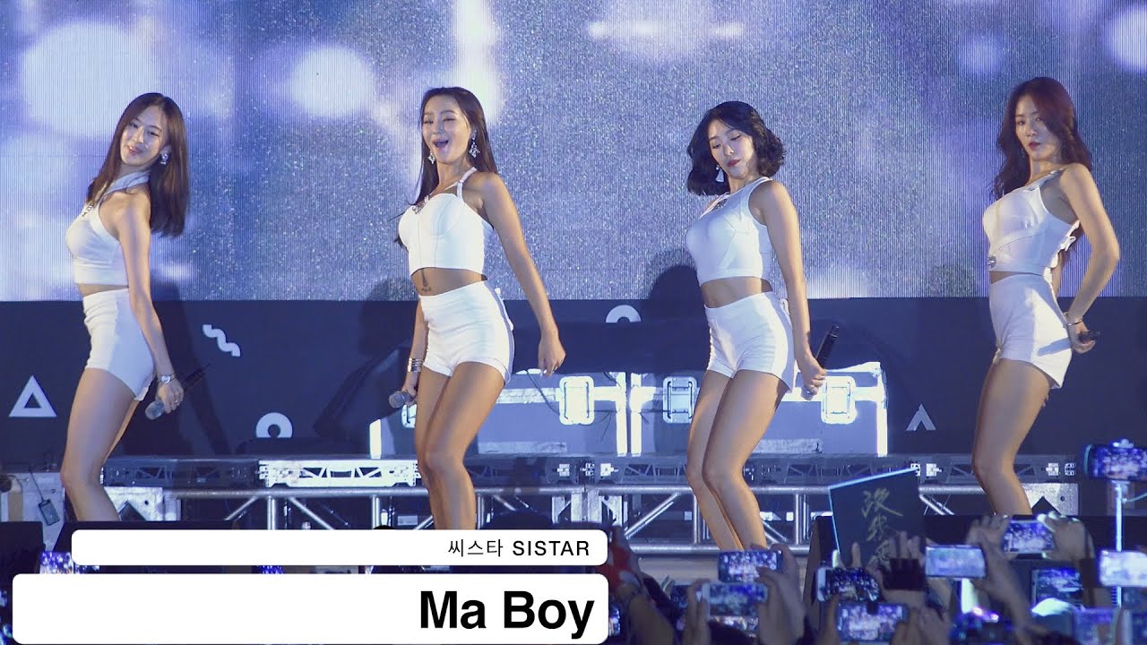 씨스타 SISTAR[4K 직캠]Ma Boy@20160727 Rock Music