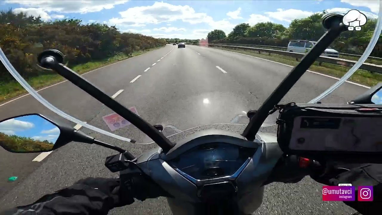 #SH350 #tur04 harika manzarali bombos bir video, goy goy #motovlog