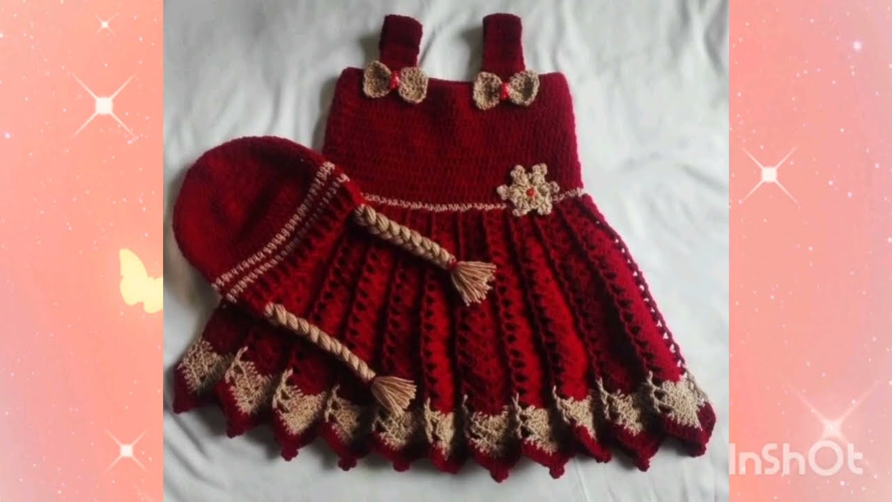 Cute Crochet Baby Girl Frock Design|Trending Handmade Outfit