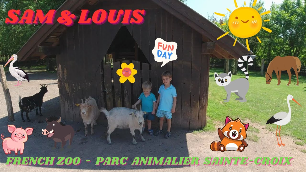 Go on a Wild Adventure with Us at Ste-Croix Zoo's European Animal Exhibit! | Sam and Louis