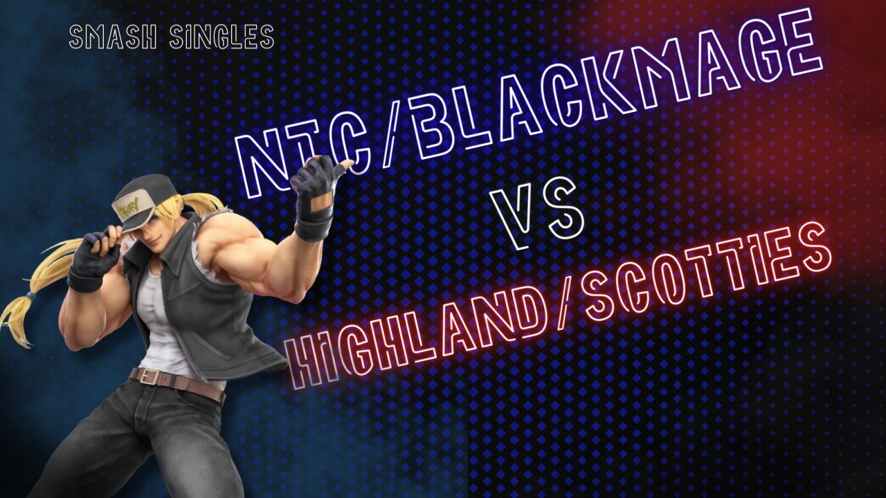 NJCAAE Smash Singles NTC | Blackmage34 vs Highland | CC Scotties