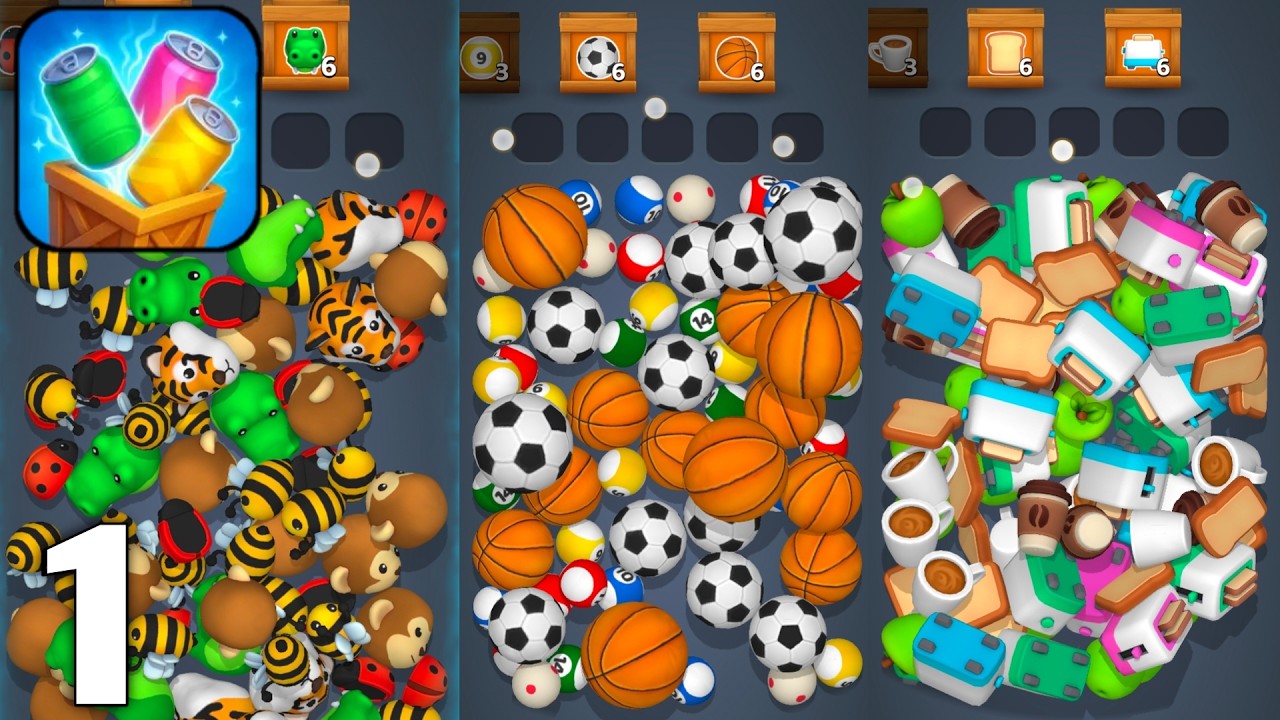 Box Jam! - 3D Puzzle - Gameplay Walkthrough Part 1 All Levels 1-12 (Android & iOS)