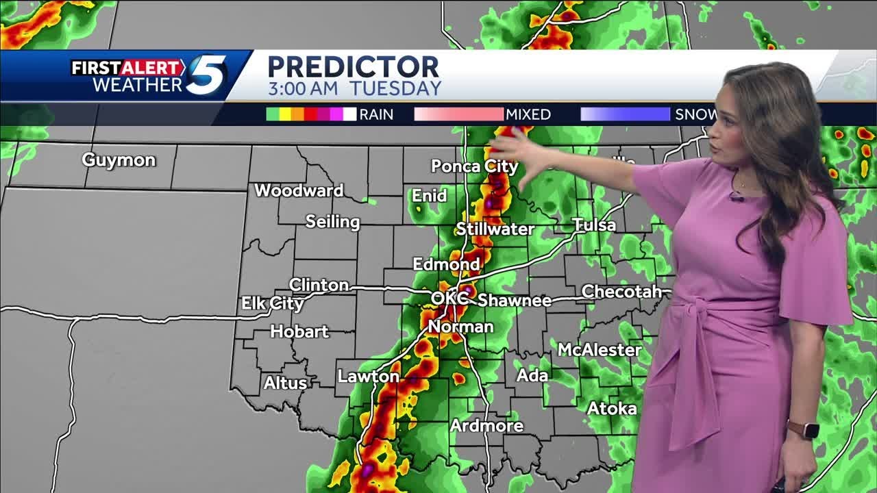 TIMELINE: Spin-up tornadoes possible as severe storms expected tonight (March 3, 2025)