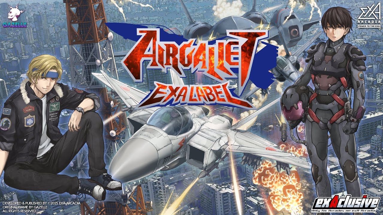 exA-Arcadia『アクウギャレット EXA LABEL』| AIRGALLET EXA LABEL for Arcades | Attract Video