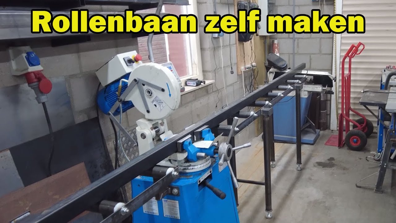 Een project maken voor het HBM Toolfest maar eerst heb ik een rollenbaan nodig.