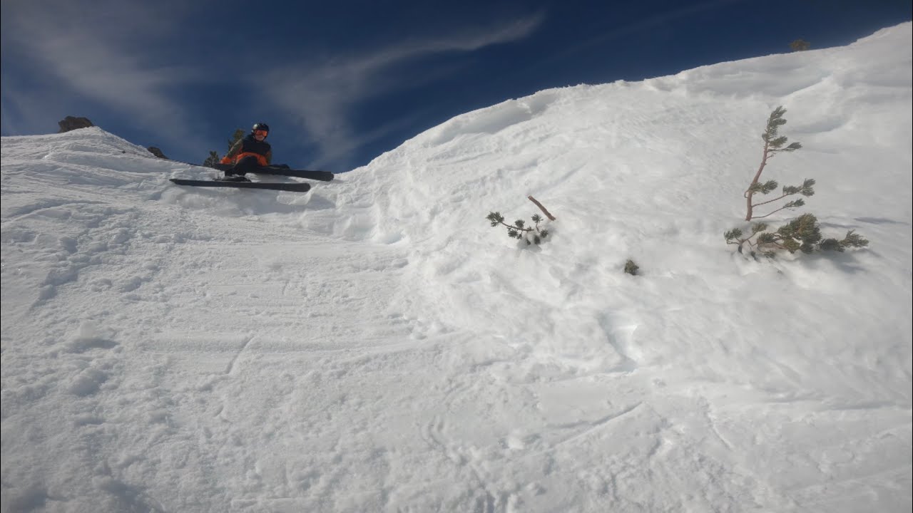 Skiing Head Chutes to Dragon’s Back ♦️♦️| Mammoth Mountain