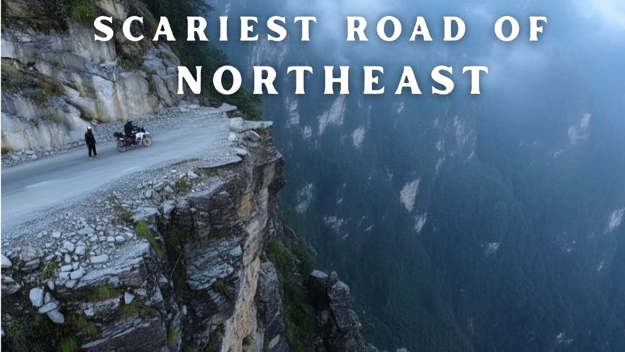 SCARIEST ROAD OF ARUNACHAL PRADESH | AALO TO MECHUKA REAL ADVENTURE ON MY HIMALAYAN 450