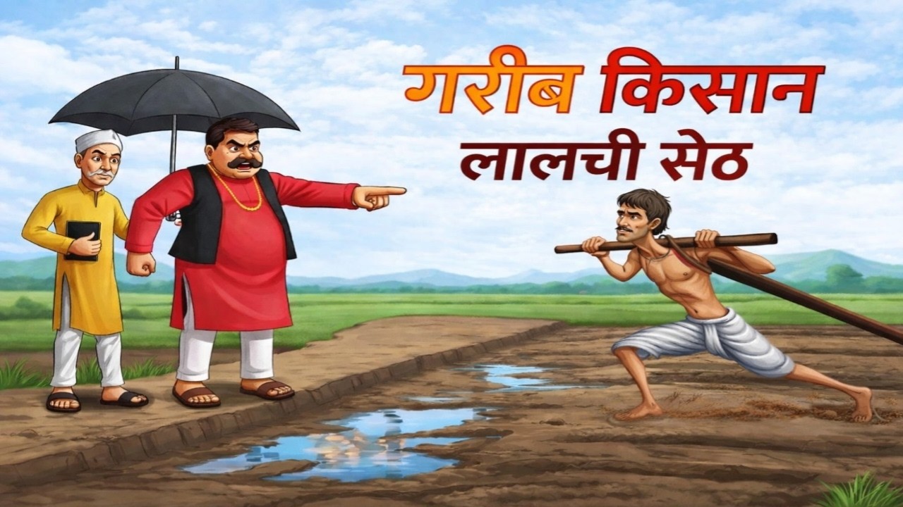 कुएँ का इंसाफ | गरीब किसान Aur लालची सेठ | Moral Hindi Story