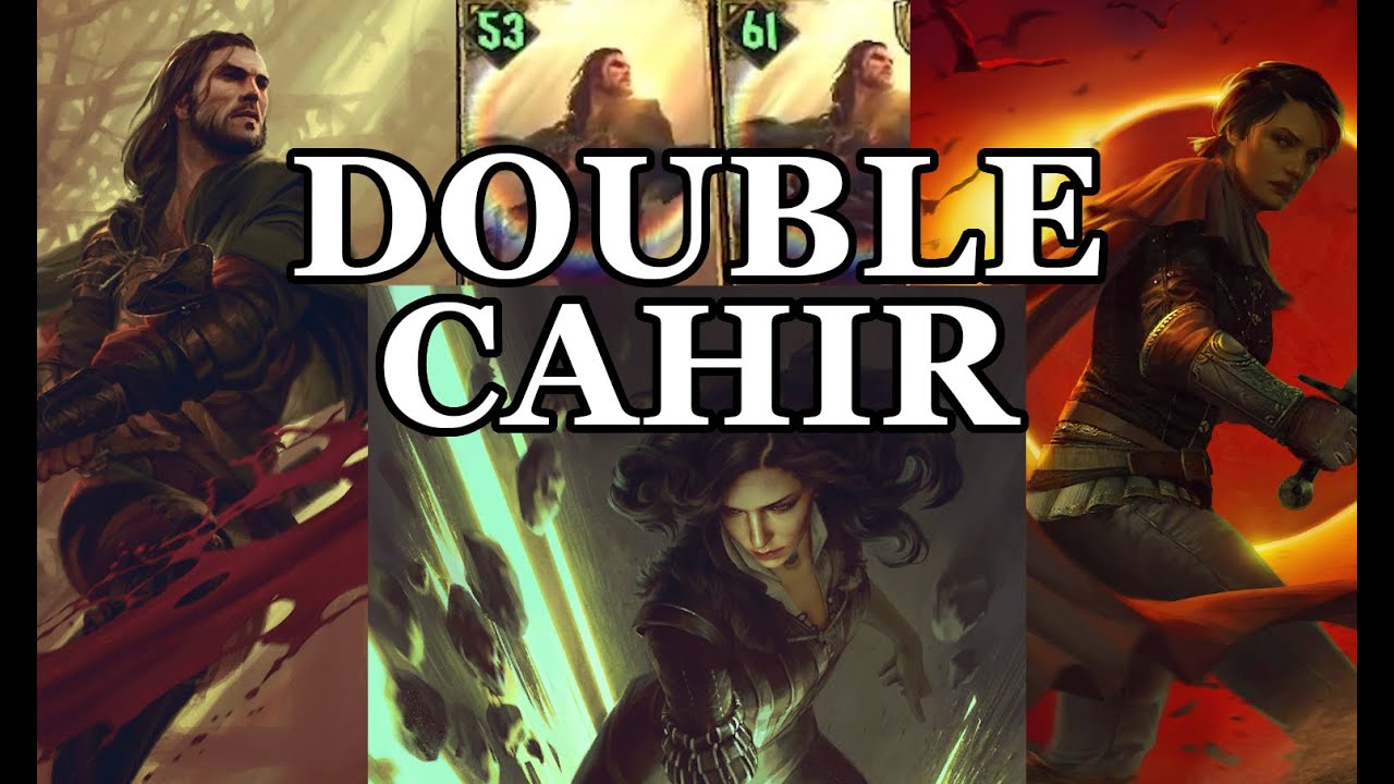 GWENT | This DOUBLE CAHIR deck is INCREDIBLE | BIG POINTS NILFGAARD