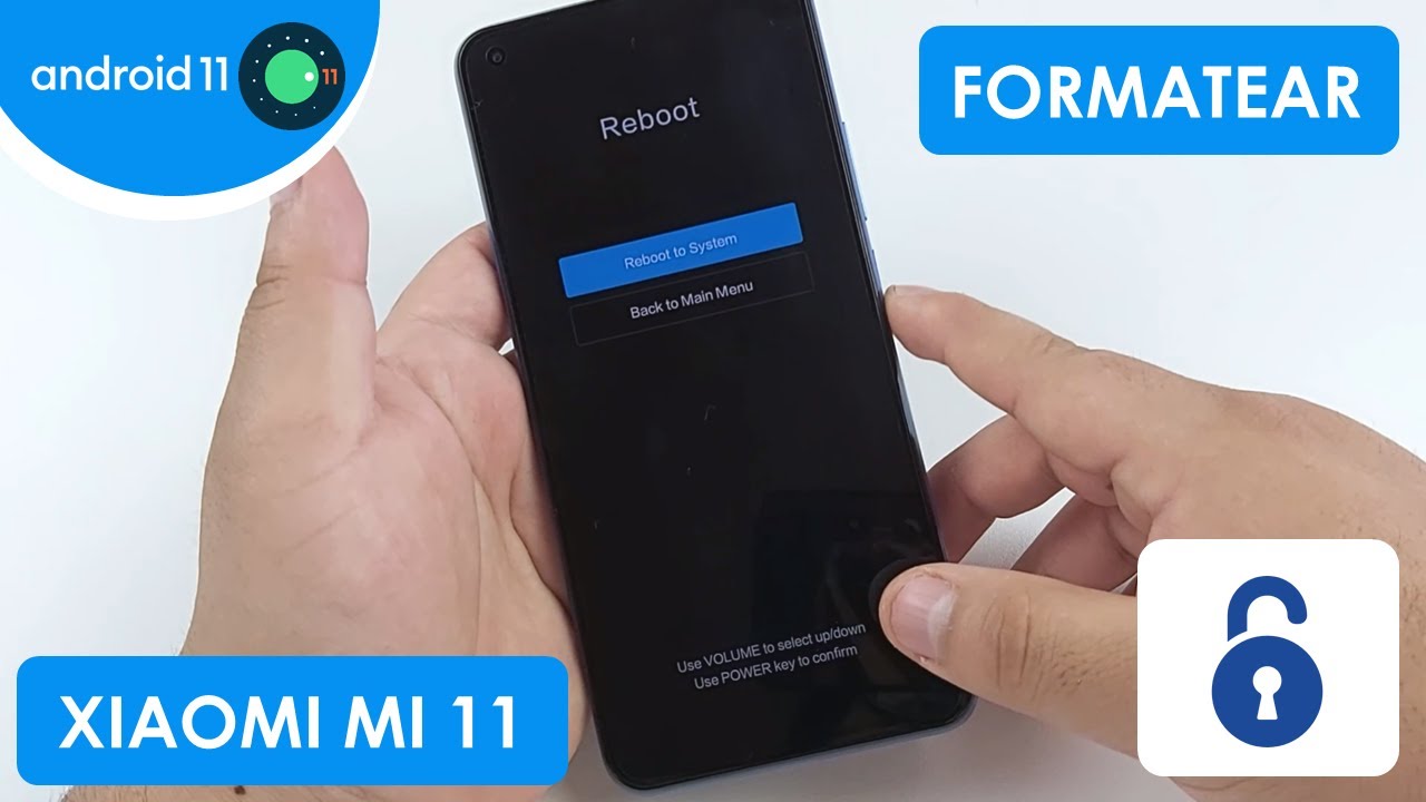 Formatear Xiaomi Mi 11 Lite | Android 11