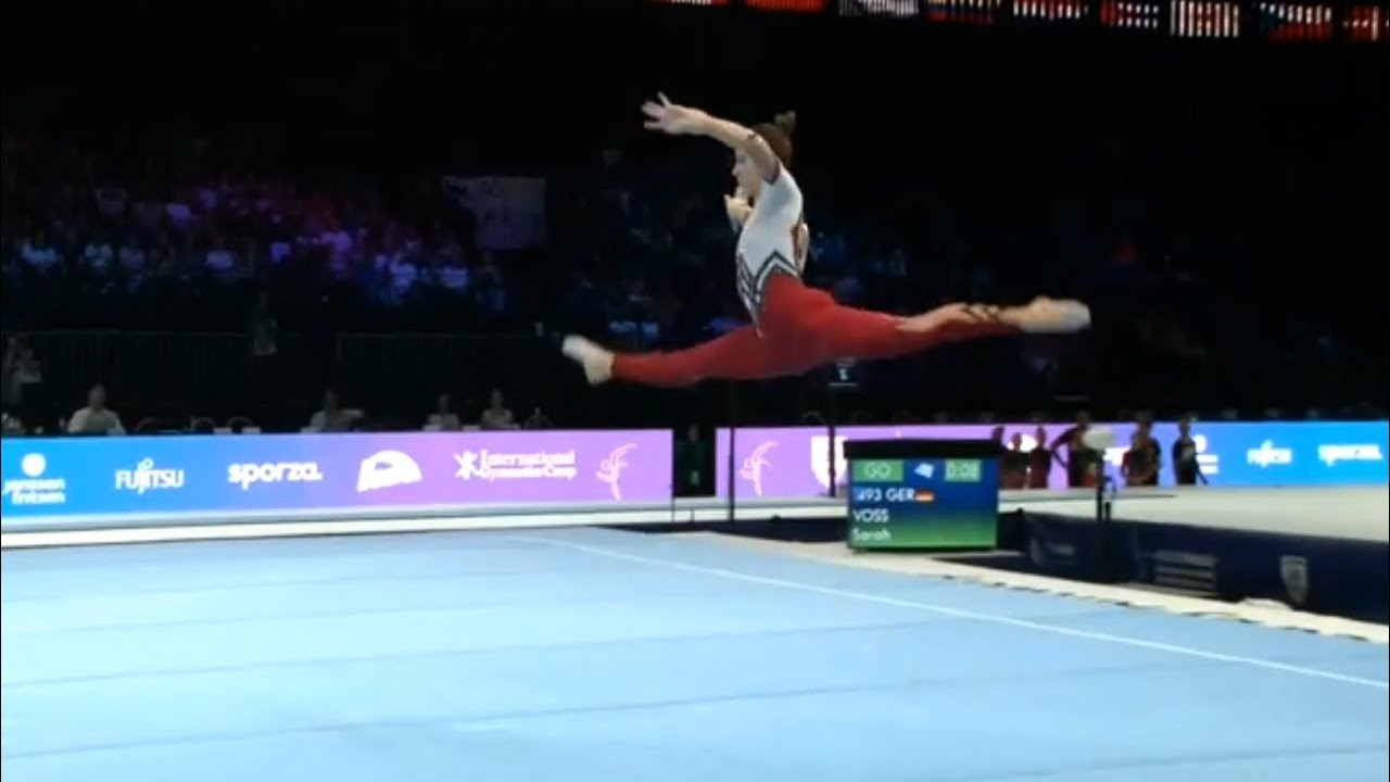 Sarah Voss 🇩🇪 Floor exercise Qual/ 2023 WAG World Championships