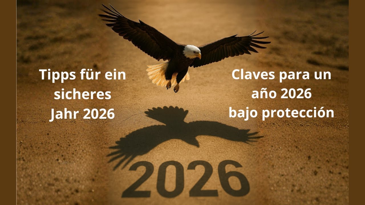 🔵SONNTAG-DOMINGO 28.12.25✔️Tipps für ein sicheres Jahr 2026✔️Claves para un año 2026 bajo protección