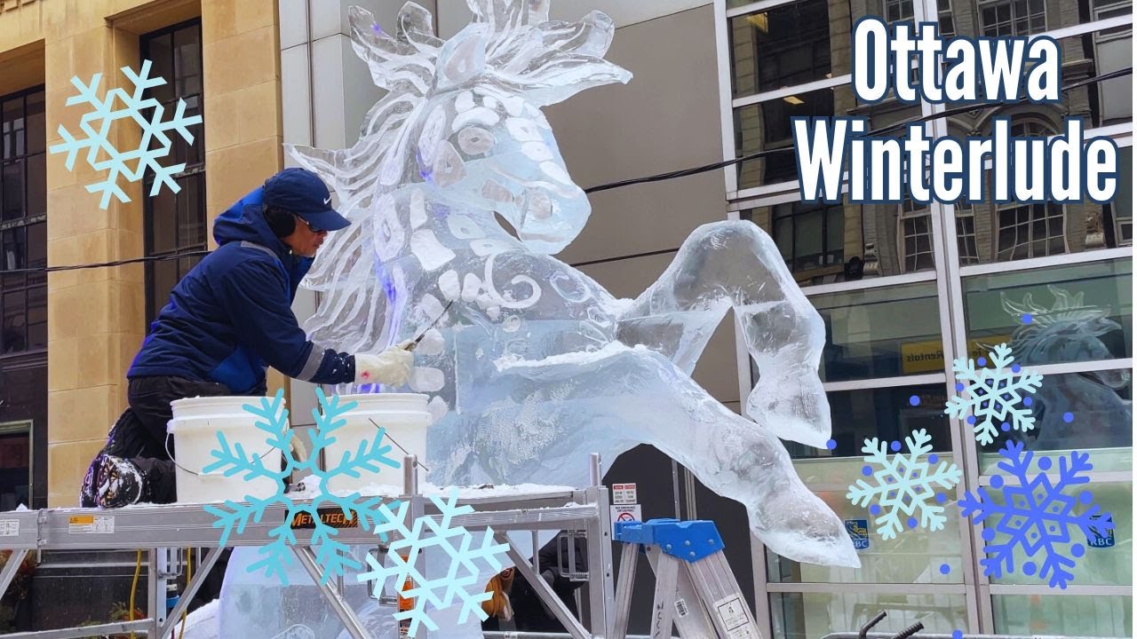 Ottawa Winterlude 2024 | Ice-Carving, Public Art & Family Fun on Sparks Street