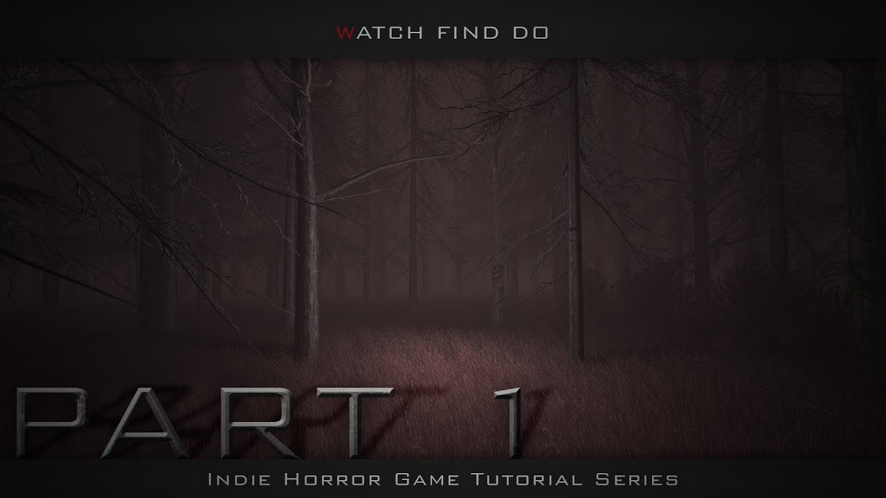Tutorial - Indie Horror Game in Unity3D [Part 1] - [Setting up terrain]