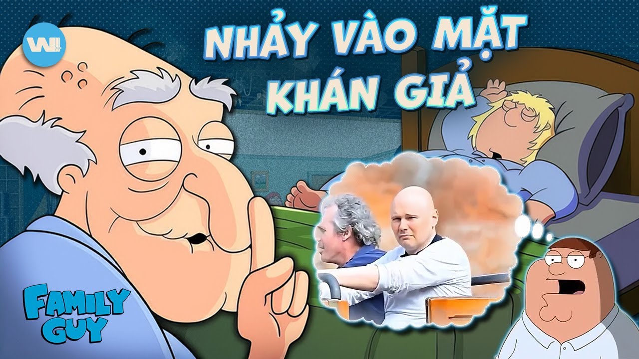 NHỮNG LẦN FAMILY GUY PHÁ VỠ BỨC TƯỜNG THỨ TƯ