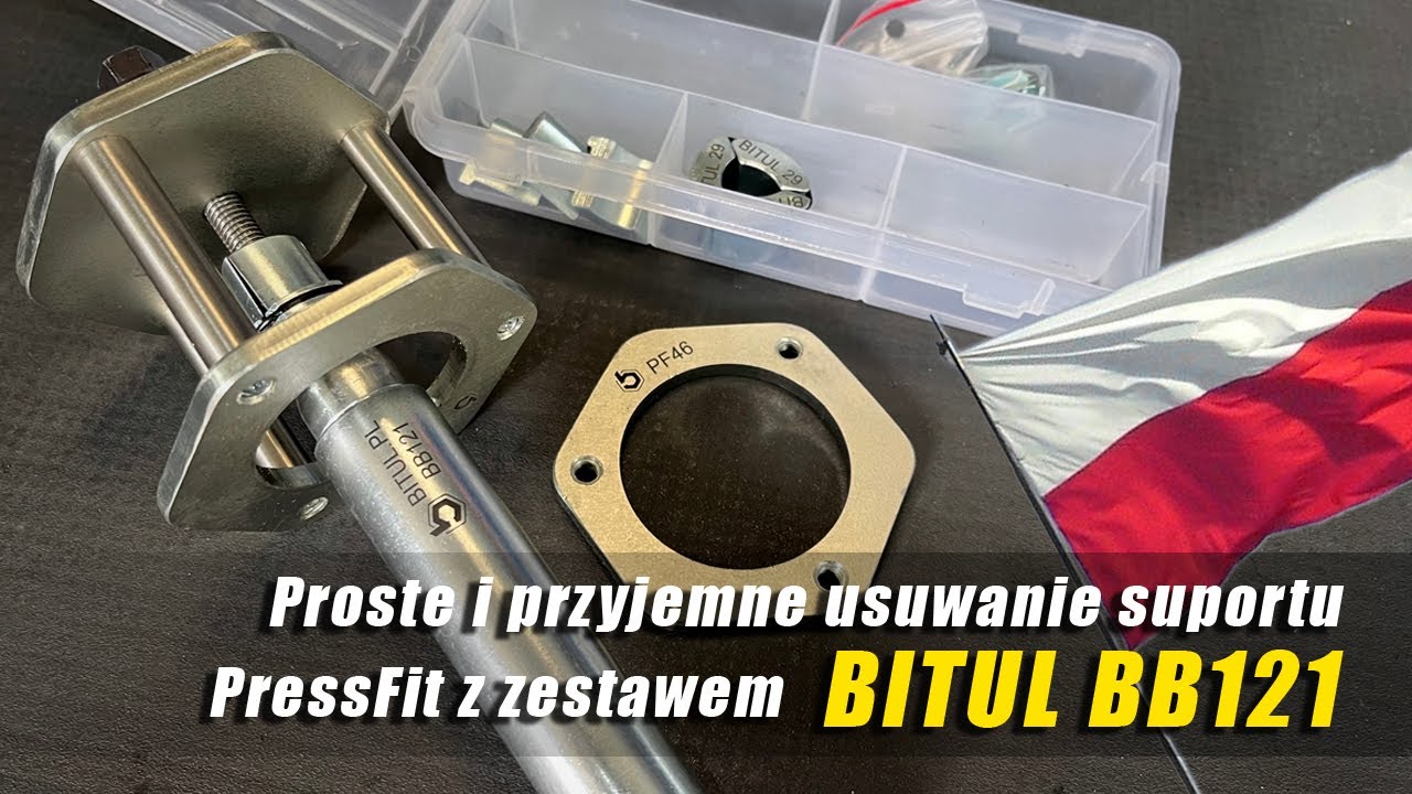 Bitul BB121 ściągacz suportu Press Fit bottom bracket removal bike tool puller