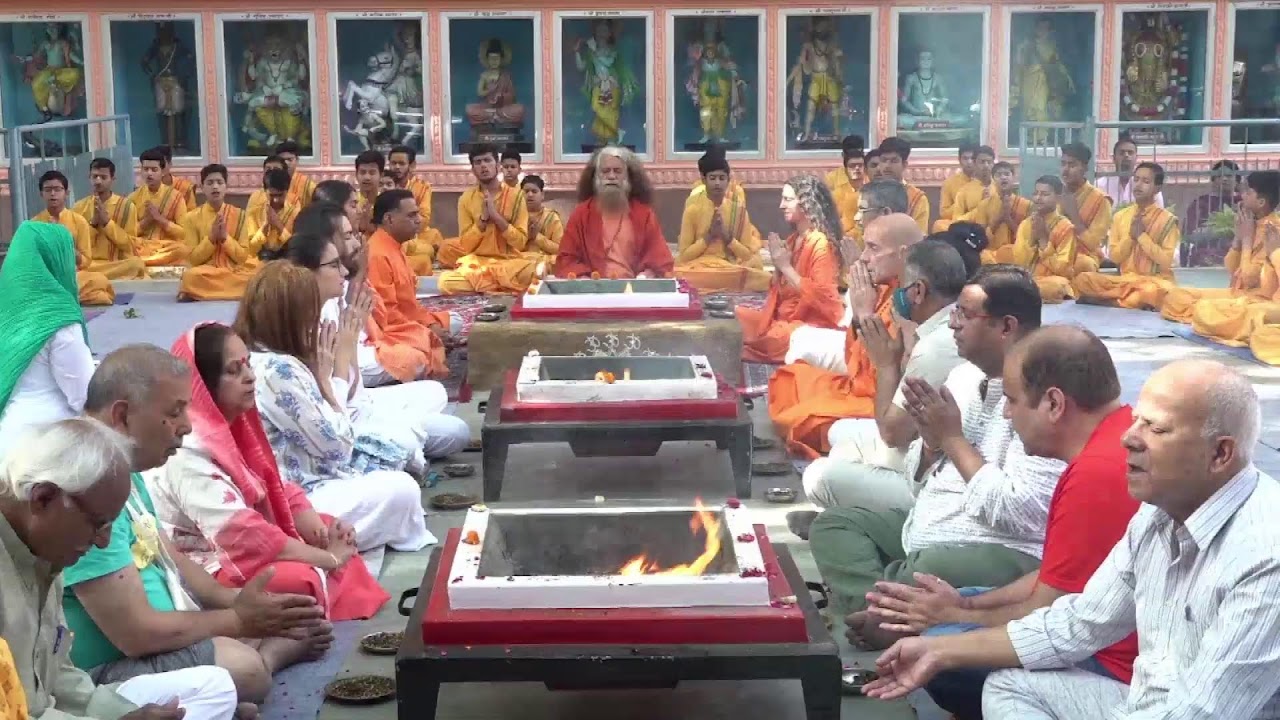 Special Hanuman Jayanti Sacred Morning Yagya from Parmarth Niketan, Rishikesh