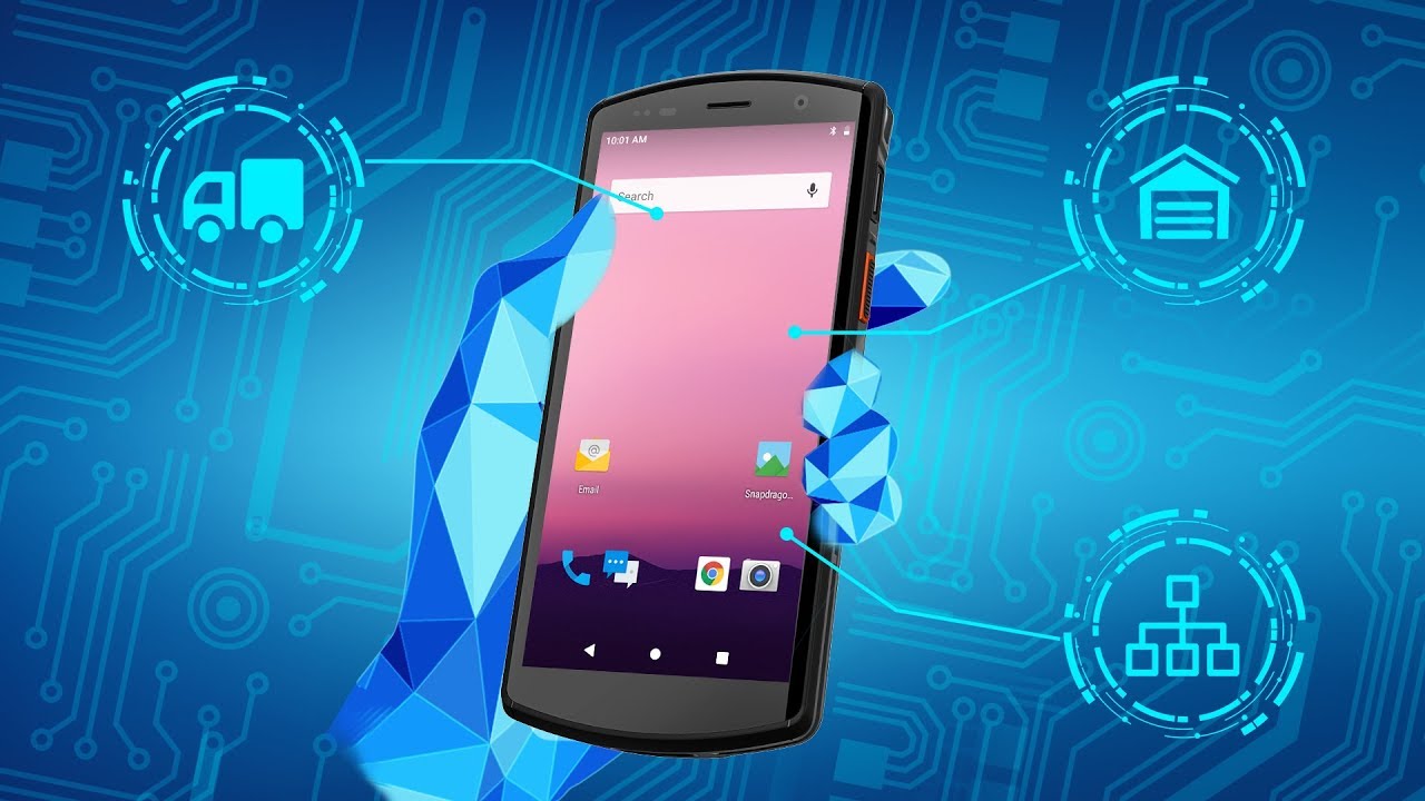 DT50 mobile computer pda with barcode scanner
