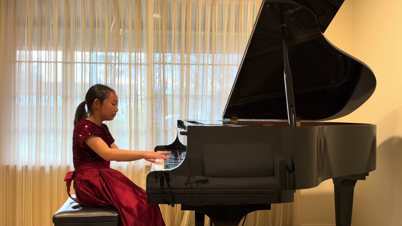 Taerin Kim, Age 8 - F. Burgmuller, Op.100, No.18