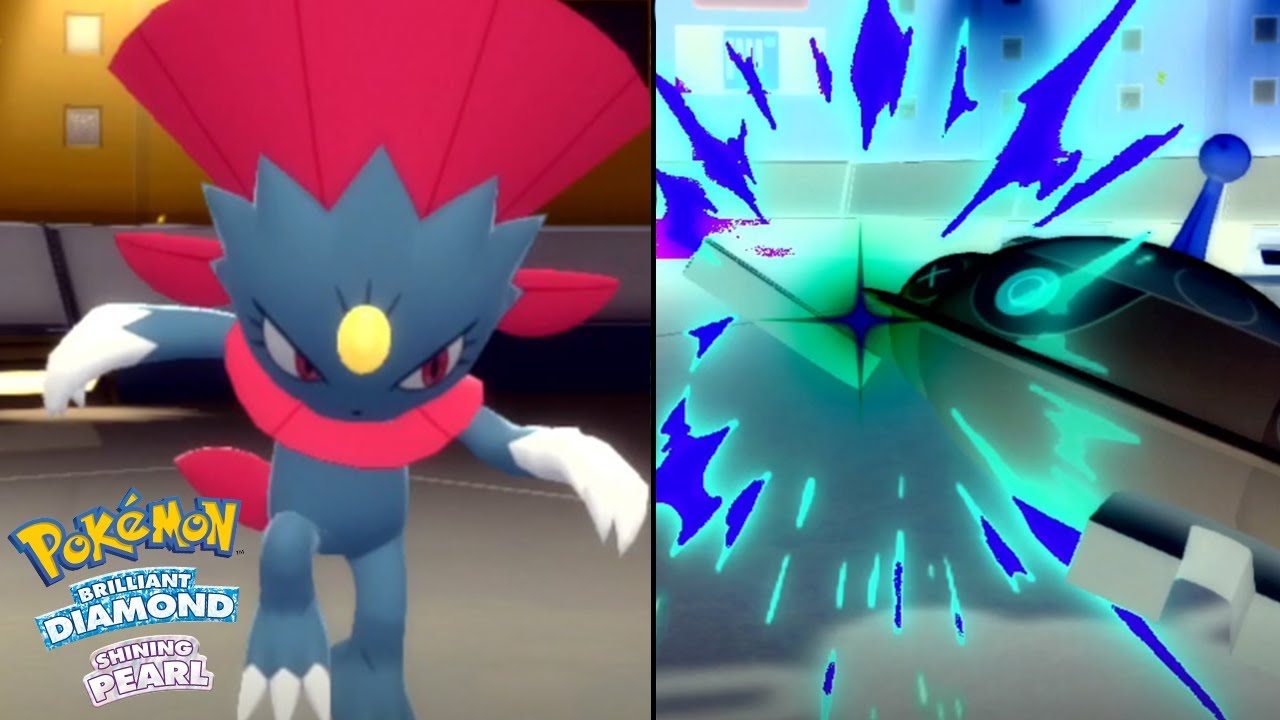 THROAT CHOP WEAVILE IS SO GOOD! Pokemon Brilliant Diamond & Shining Pearl Wi-Fi Battle!
