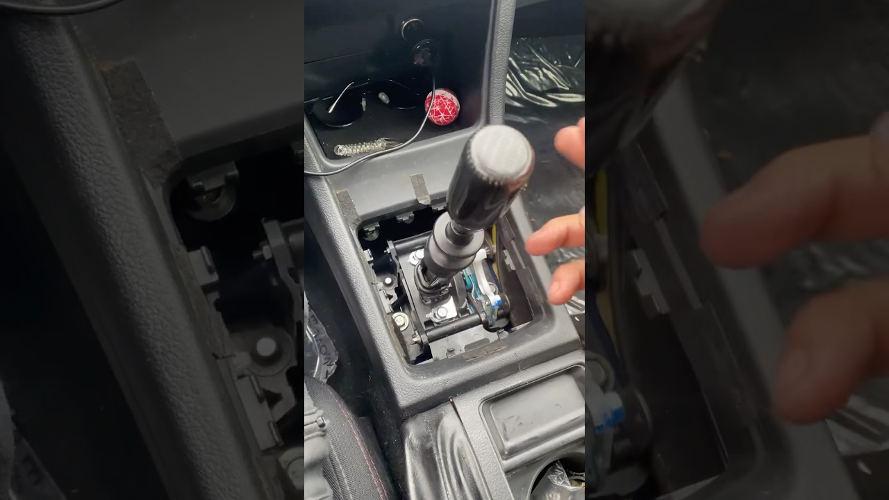 2015 WRX shifter issue. Can&rsquo;t find anything on why I am missing gears. #car #wrx #mechanic
