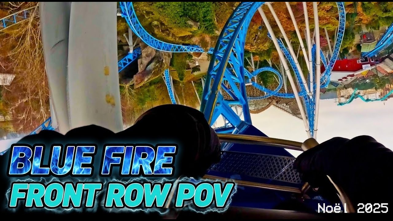 Blue Fire : Sous-côté mais Charmant & Smooth ! 🎢🔥 Europa-Park 4K POV