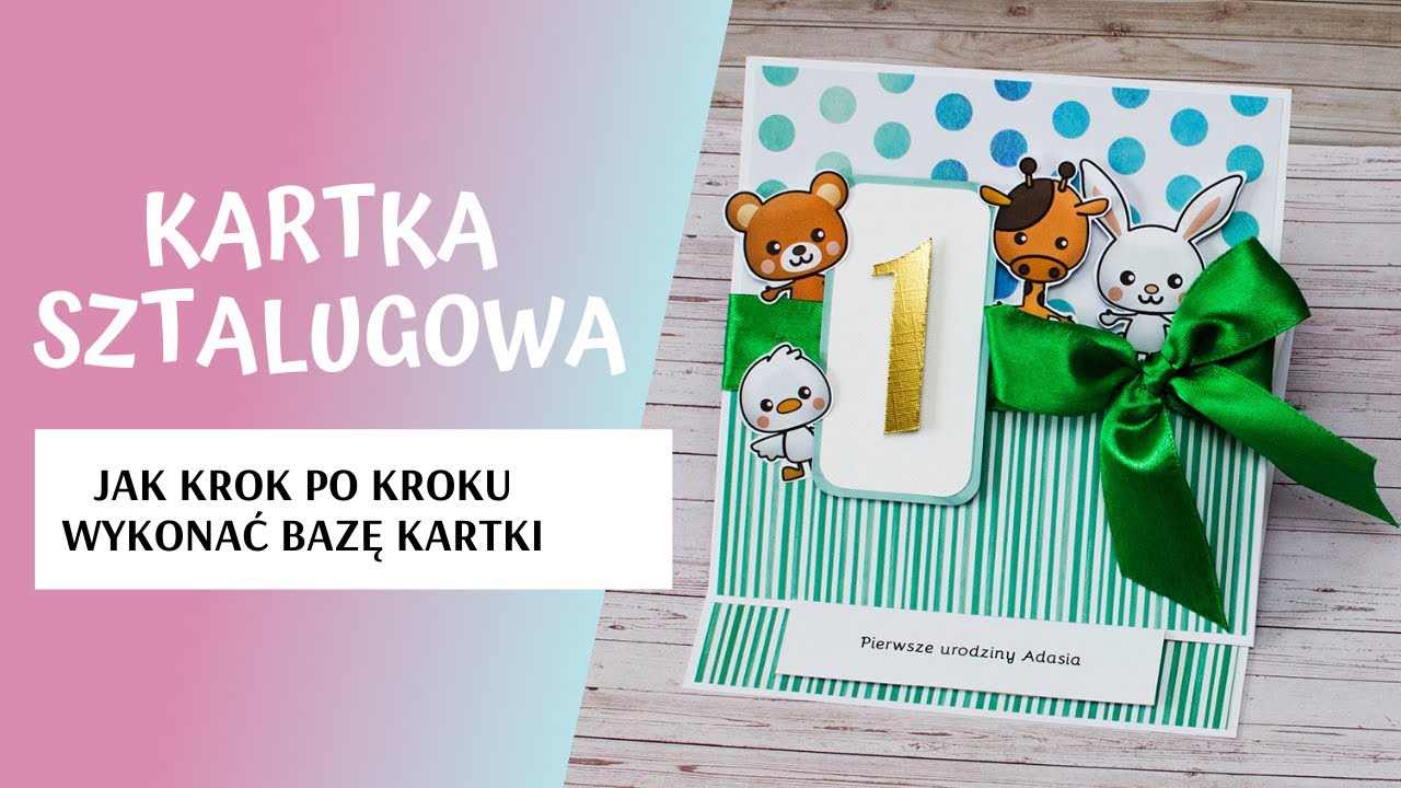 Jak zrobić kartkę sztalugową do postawienia? Krok po kroku tworzenie bazy kartki typu sztaluga